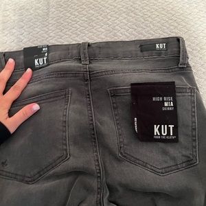 Kut black skinny jeans size 4